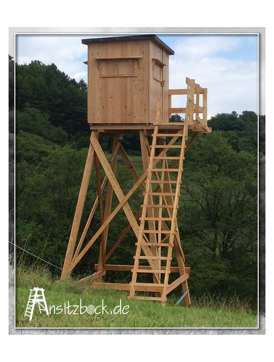 Hochsitze & Jagdeinrichtung direkt vom Hersteller Drückjagdböcke, Ansitzleitern, Panoramakanzeln